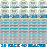 Wilkinson Sword Quattro Titanium Sensitive Refill Razor Blades 1 Pack/4 Pcs