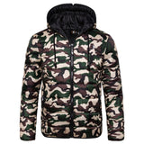 2019 New Waterproof Winter Jacket Men Hoodied Parka Men Warm Winter Coat Men Thicken Zipper Camouflage Mens Jackets