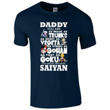 Daddy You Are My Favourite Saiyan T-Shirt - Dragon Ball Super Dads Gift Top New 2019 Summer Print T-Shirt Man Hipster Tees