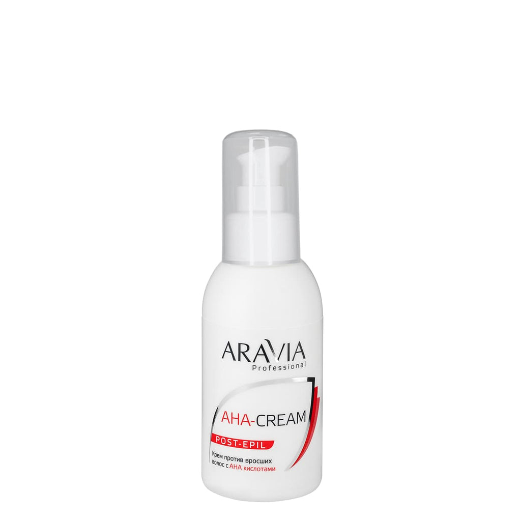 Cream against ingrown hair with Ana acids, 100 ml, aravia professional